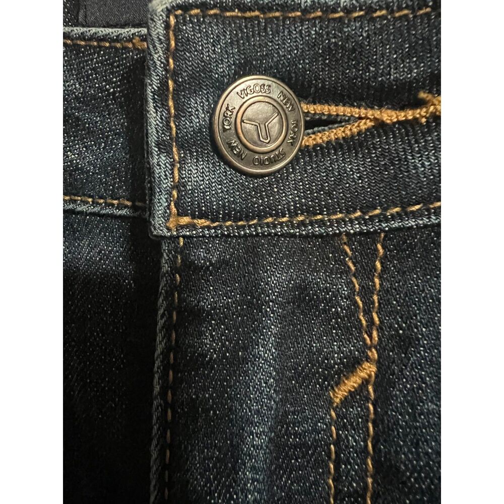 Vigoss Studio Women Straight Leg Denim Medium Wash Jeans P6194A 30 Cotton - Picture 3 of 8